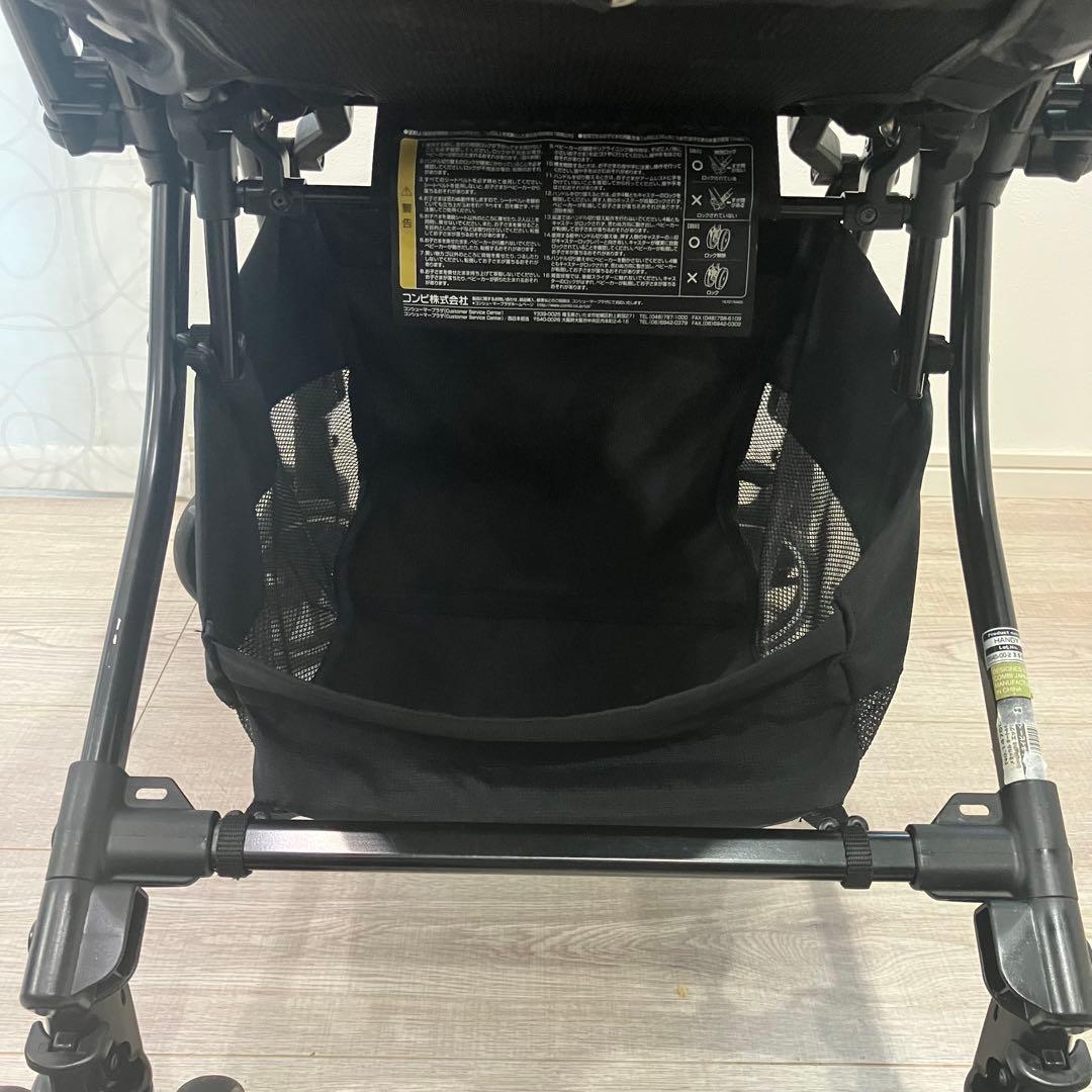 美品コンビ ベビーカーメチャカルオート4キャスSimplightエッグショック⭐︎