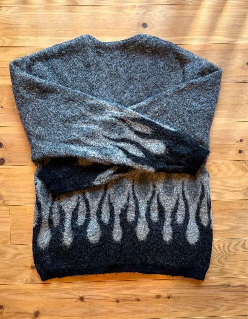 【RADIALL】モヘア ニットカーディガン