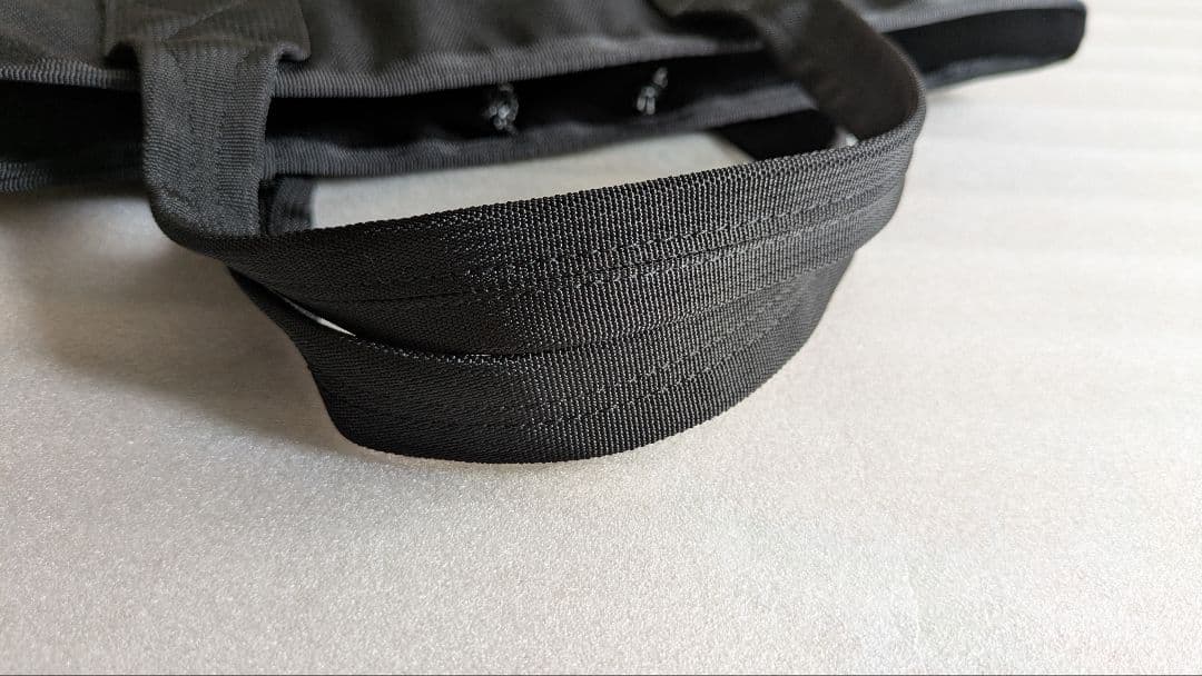 papas　パパスプラス　カートバッグ　黒ブラック