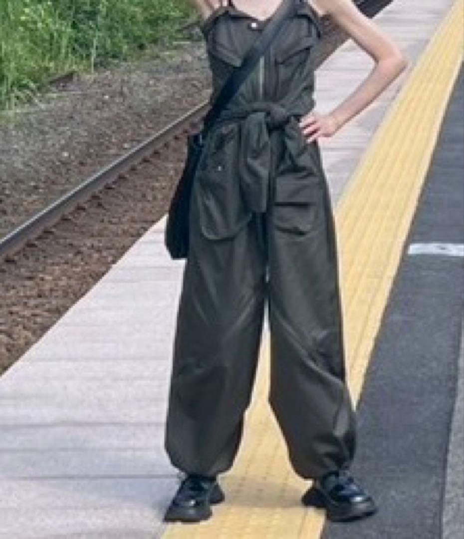 サロペット・オーバーオール・オールインワン Knuthmarf 2way front cross all in one