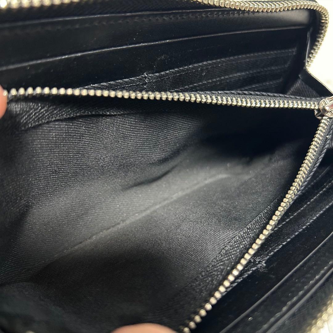 ポーター　エンチェイス　ロングウォレット　ラウンドファスナー　黒