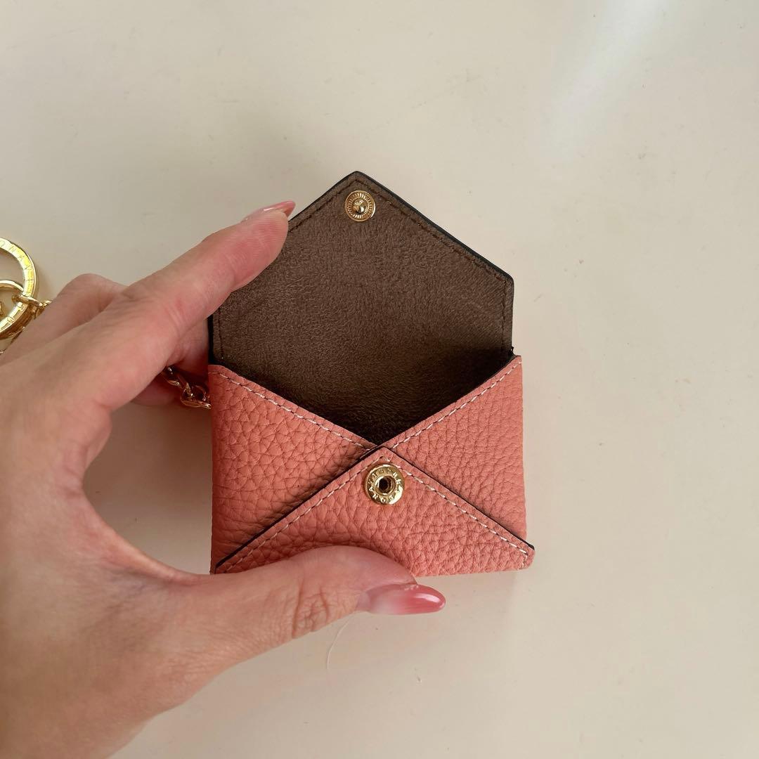 新品未使用　BONAVENTURA スターチェーンキーホルダー シュリンクレザー