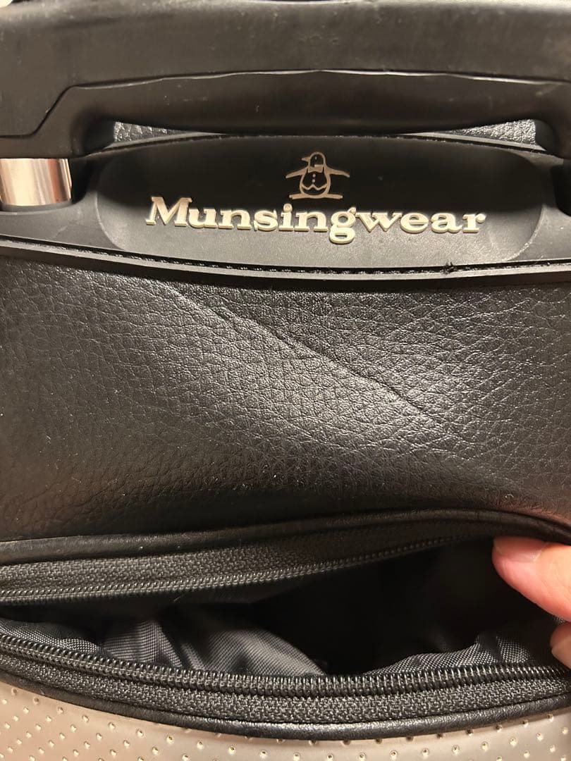 キャディバッグ/マンシングウェア/キャスター付