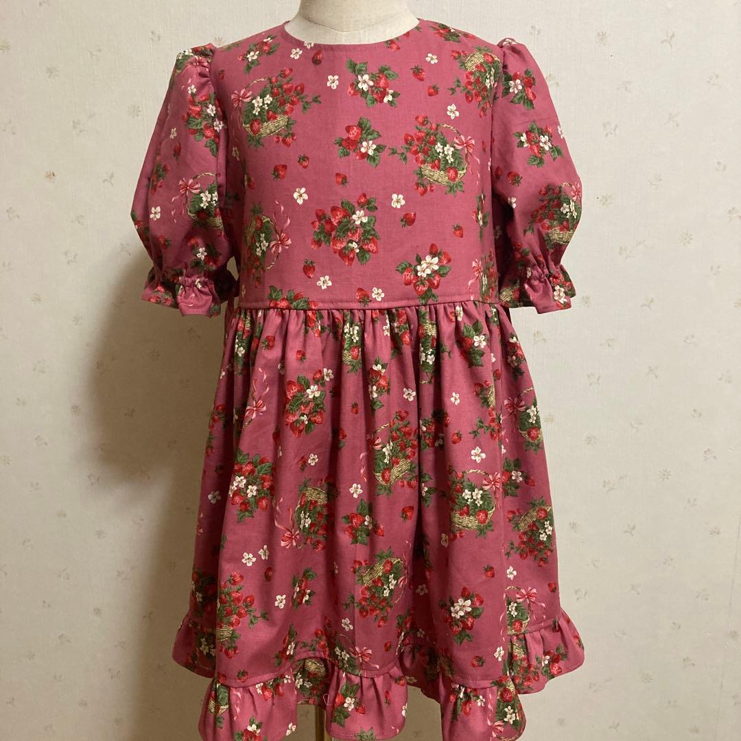 120㎝　フリルワンピース