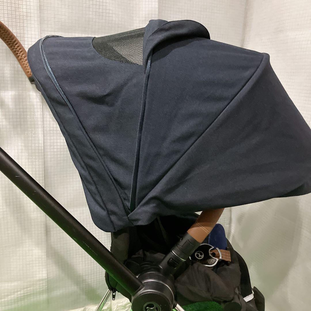 美品 サイベックス ミオス cybex MIOS クローム ブラウン ブルー