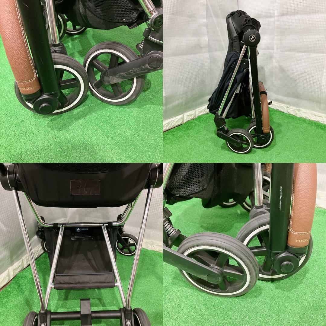 美品 サイベックス ミオス cybex MIOS クローム ブラウン ブルー