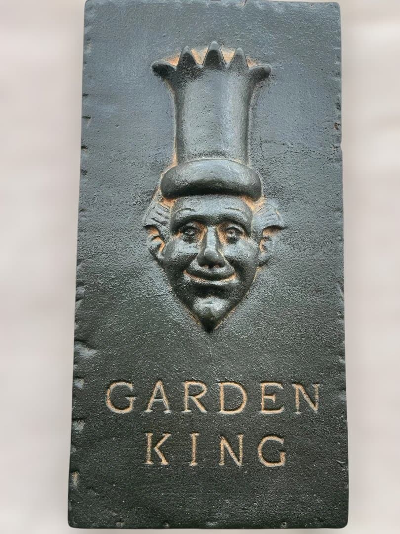 ✨新品✨️イギリス製【銅板】Garden King & Queen