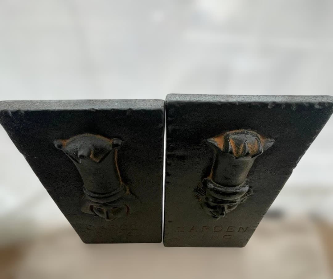 ✨新品✨️イギリス製【銅板】Garden King & Queen