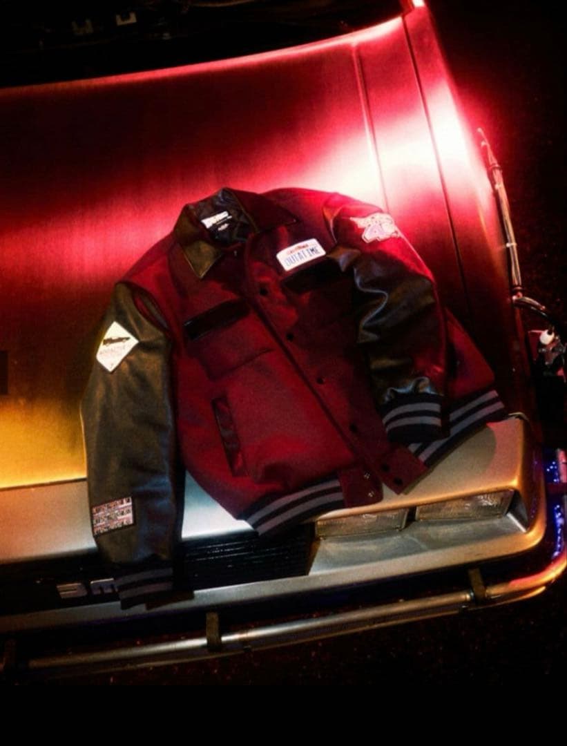 【新品・未使用】AZUL バックトゥーザ・フューチャー ブルゾン