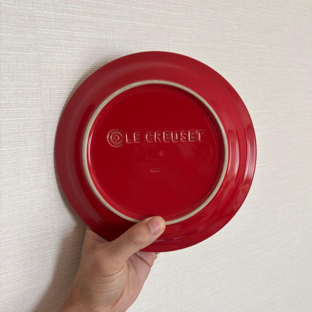 【激レア】LE CREUSET プレート 2018年限定品 紅白 2枚セット
