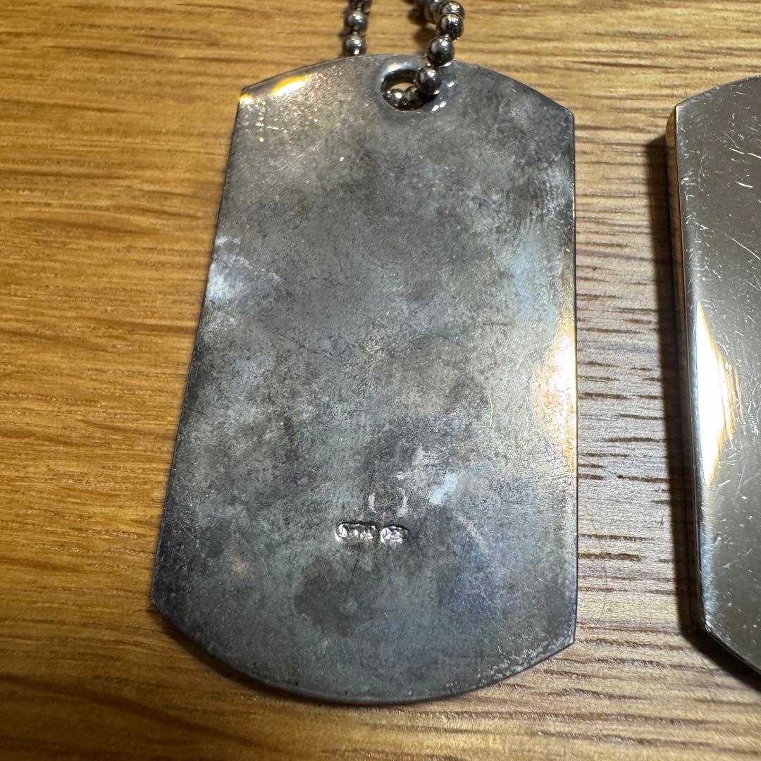 GUCCI メタルドッグタグネックレス