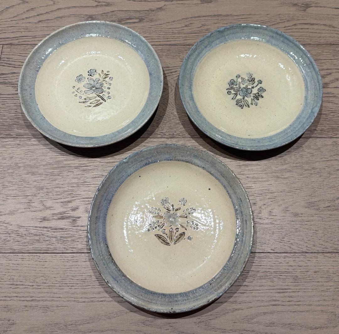 東屋　花絵皿　3枚セット　scope