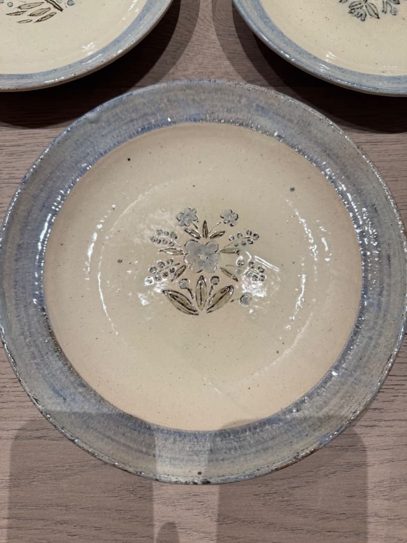 東屋　花絵皿　3枚セット　scope