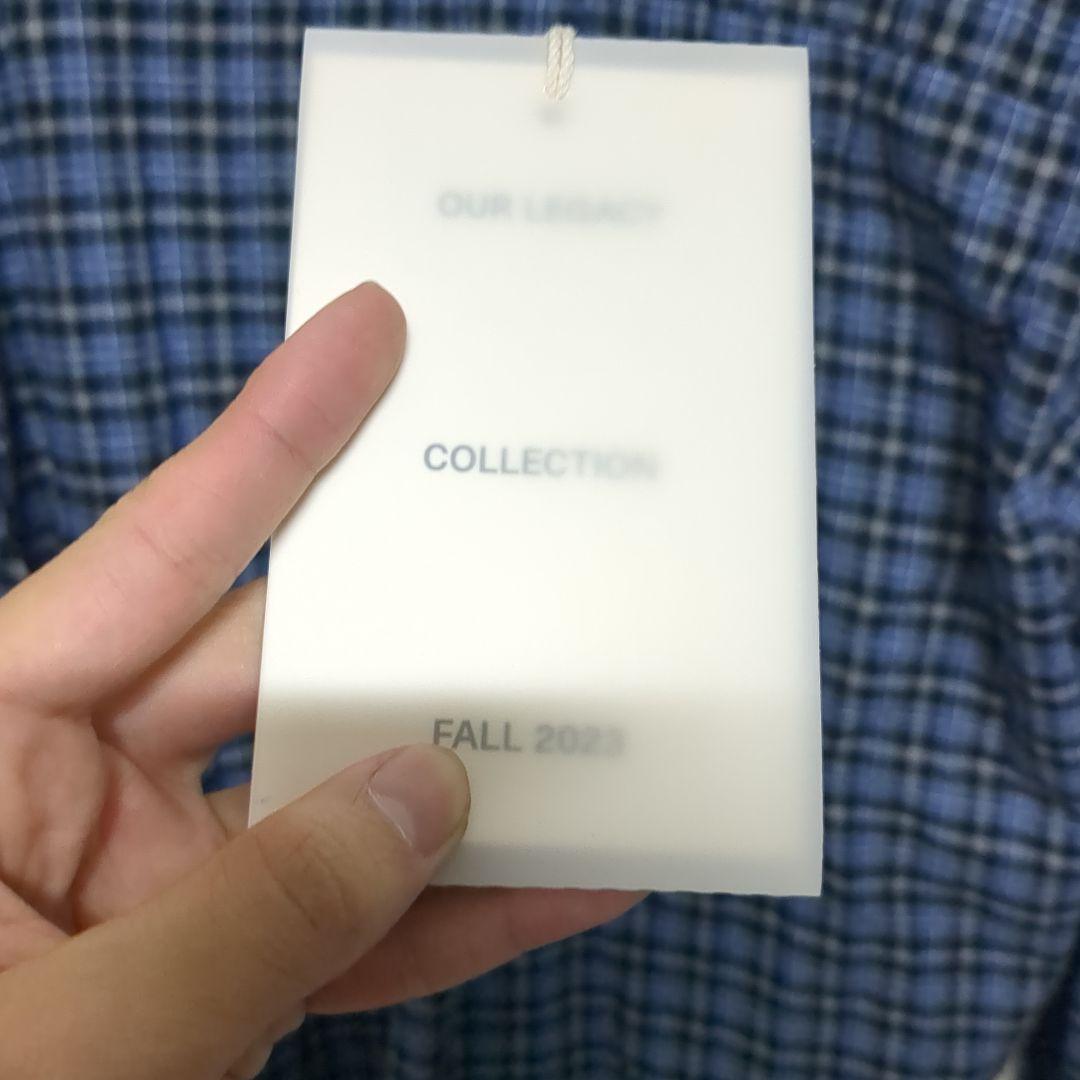 【正規品】OUR LEGACY ABOVE SHIRT M4232AC 46