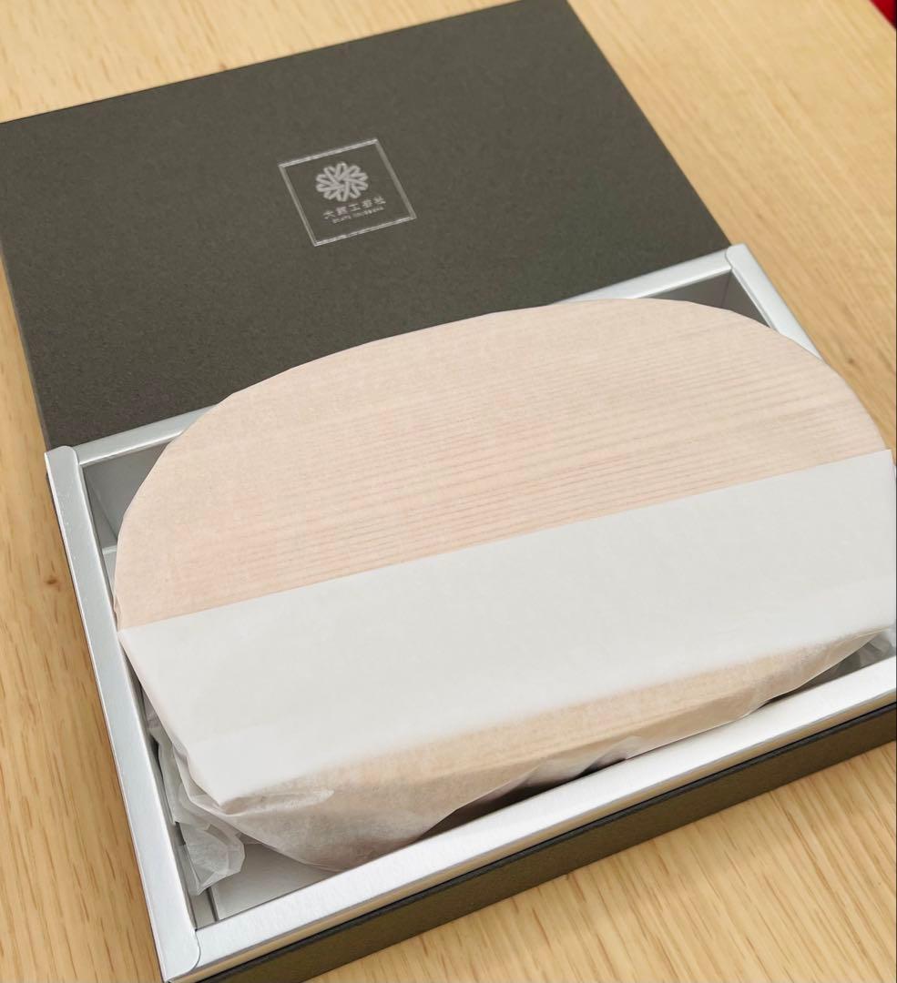 曲げわっぱ　大館工芸社　小判弁当　中　未使用