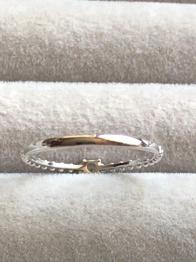 k10WGダイヤモンドリング