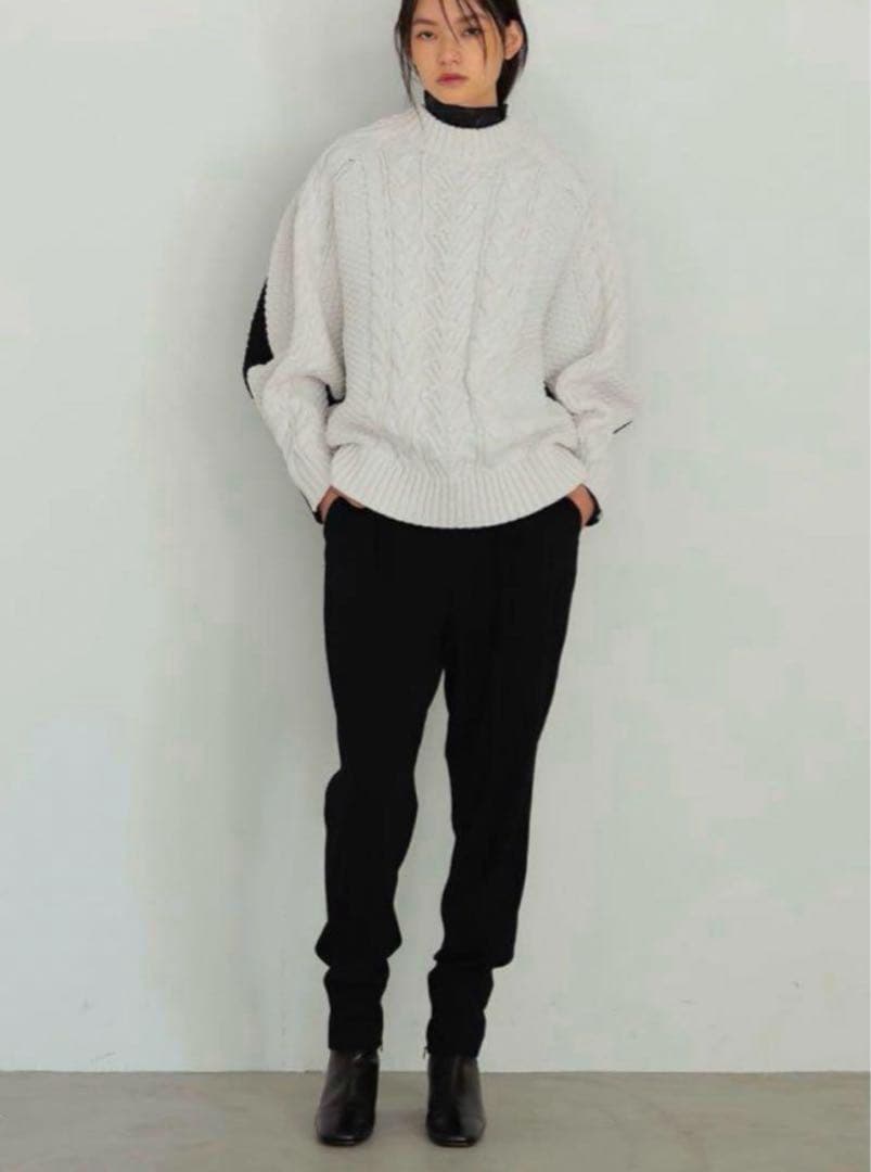 STUMBLY 39,600円バルキーケーブル プルオーバーニット