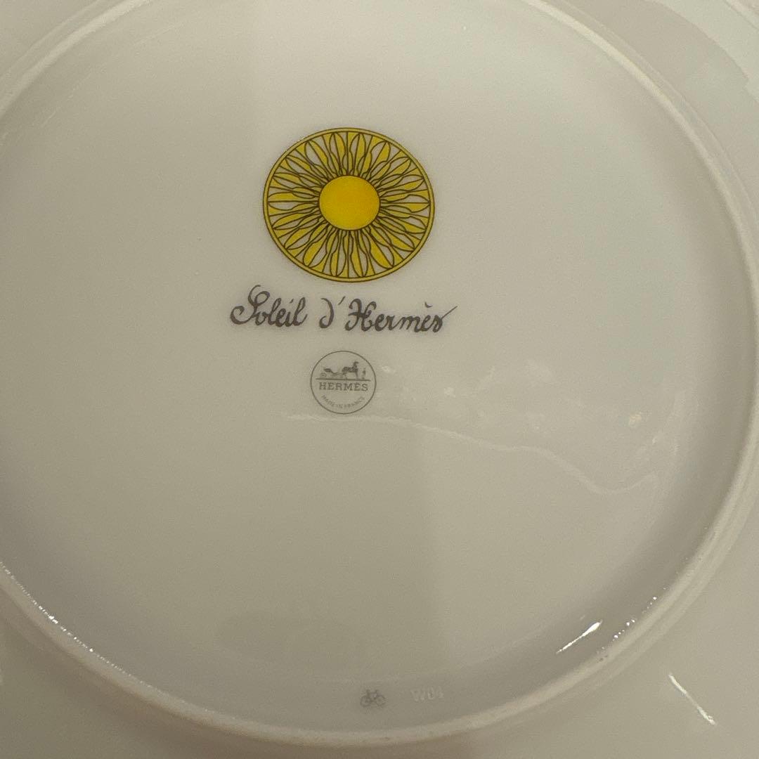 エルメス　ソレイユ　デザートプレート