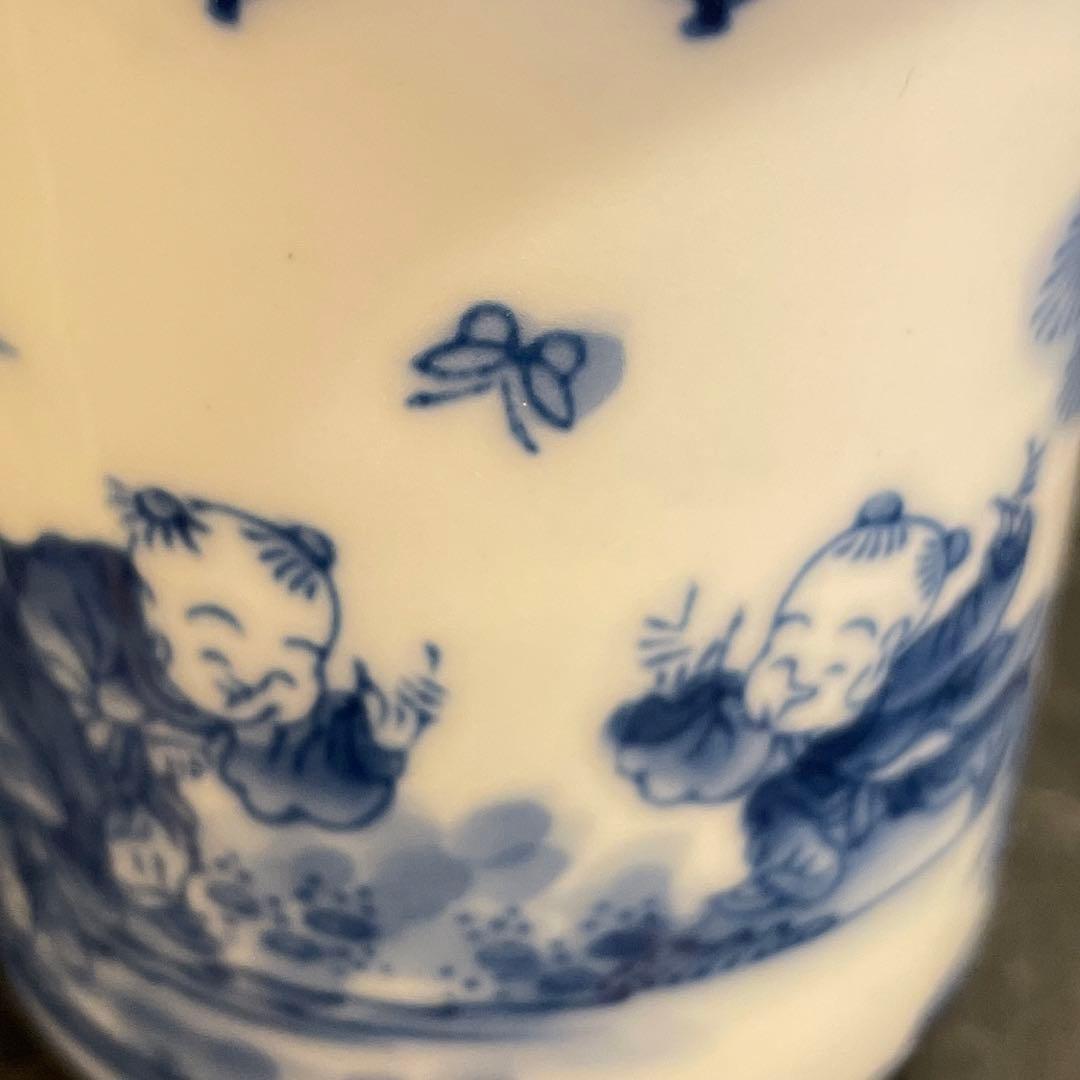 未使用　三川内焼 平戸松山 手描き 祥瑞蓋付 小丼碗 セット