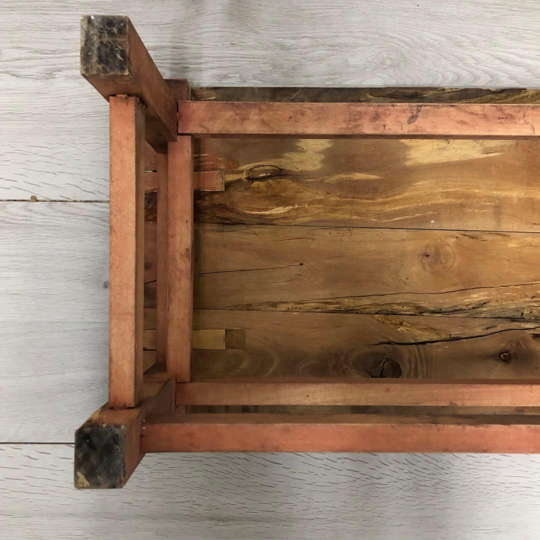 古家具　机　文机　昭和レトロ　アンティーク　木製