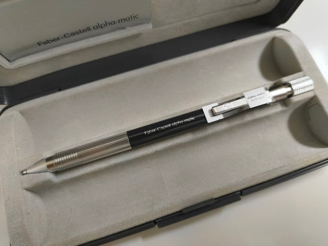 筆記具 faber-castell alpha-matic anthrazit