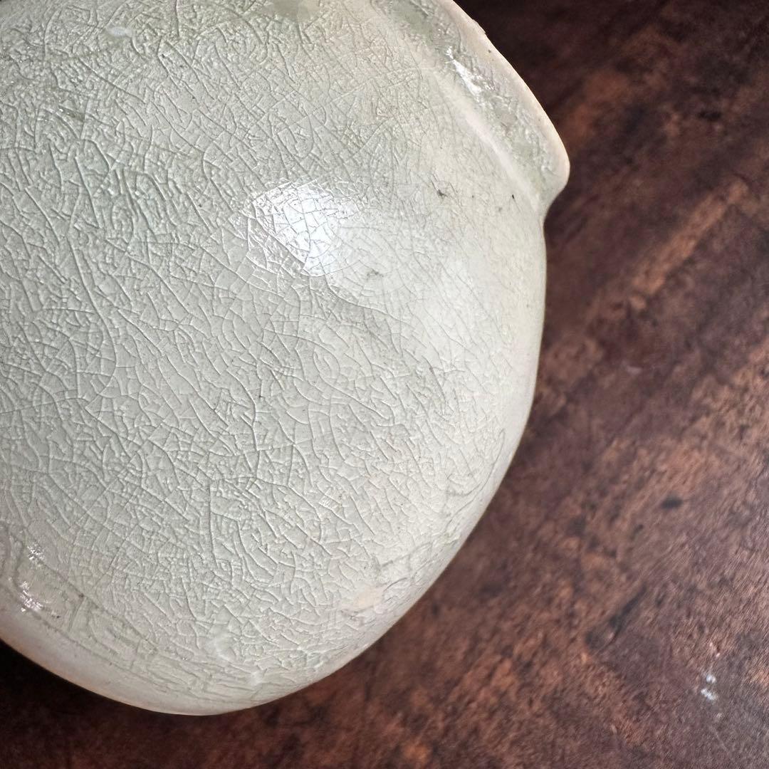 【超希少】 高麗 青磁 陰刻 菊花紋 茶碗 朝鮮美術 古玩 骨董 美品