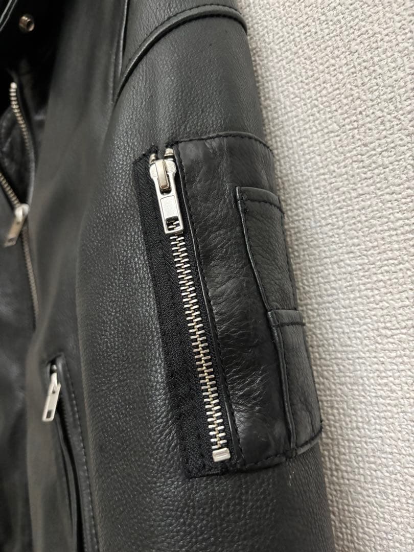 お値下げ⭐︎DIESELディーゼル シングルライダースジャケット⭐︎レザー牛革