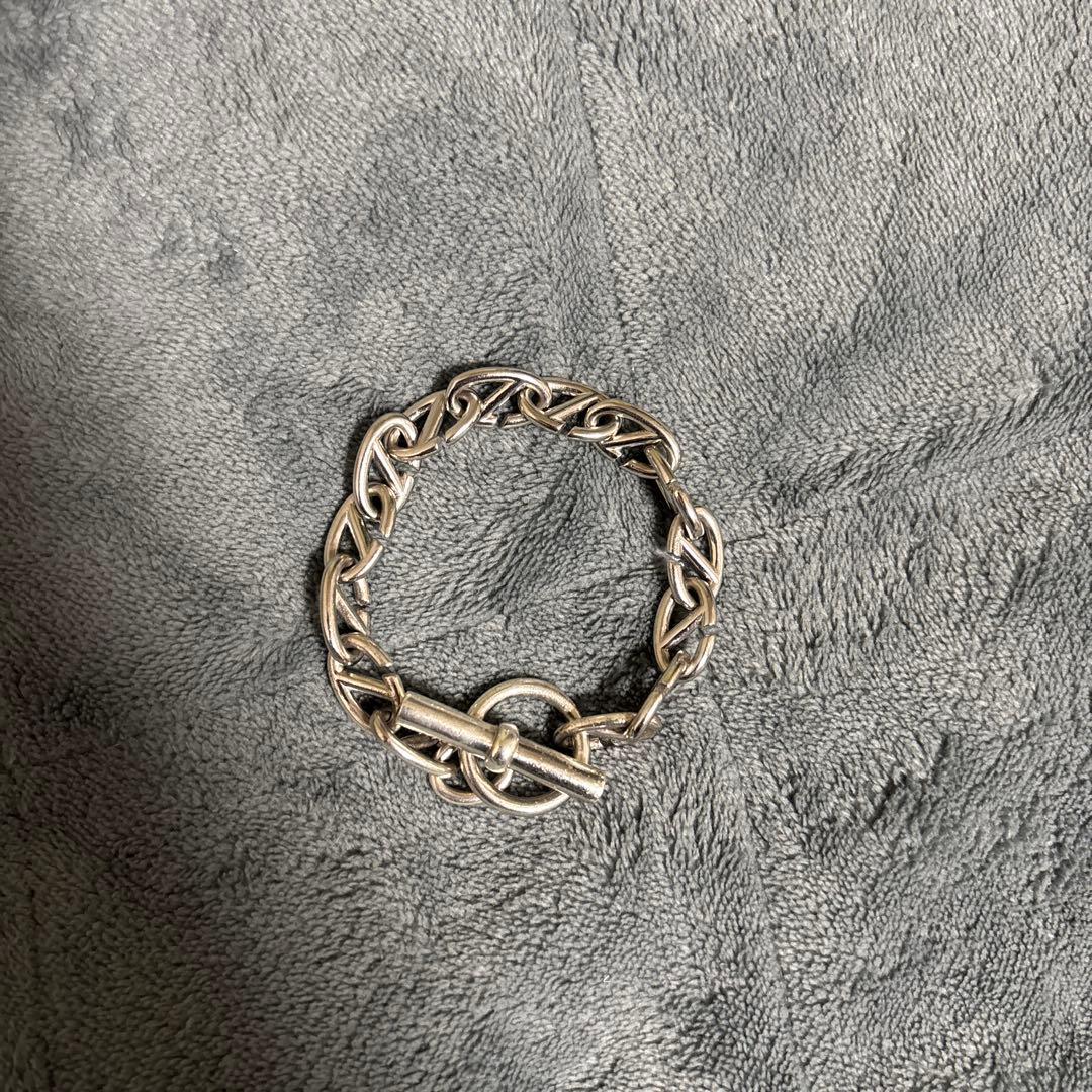 HISTORIE He_0001 シルバーブレスレット 14コマ