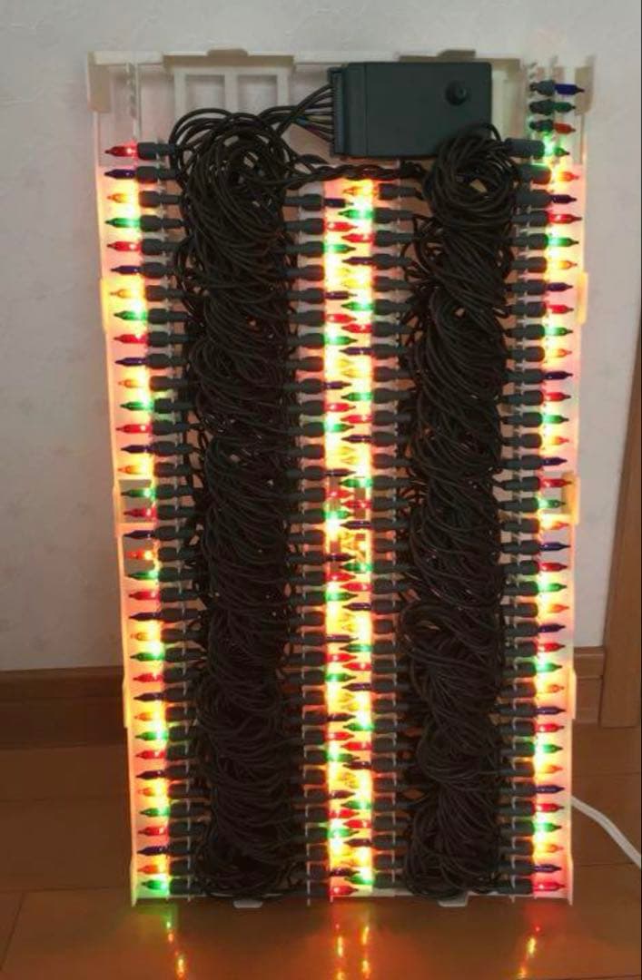 レトロクリスマスイルミネーション140球電飾点滅ツリーライト　クリスマスライト