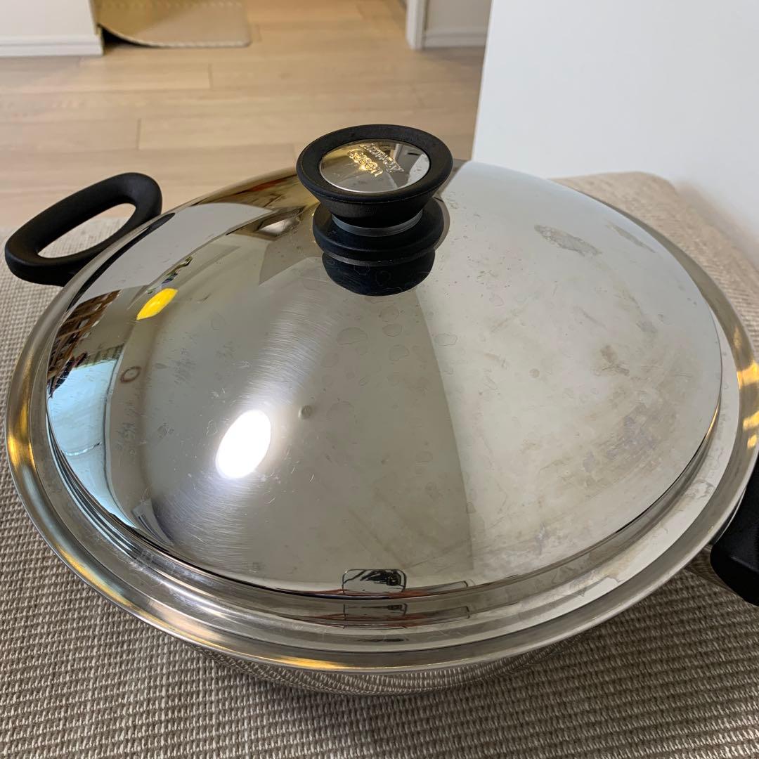 Amway Queen アムウェイクイーンウォック 両手鍋