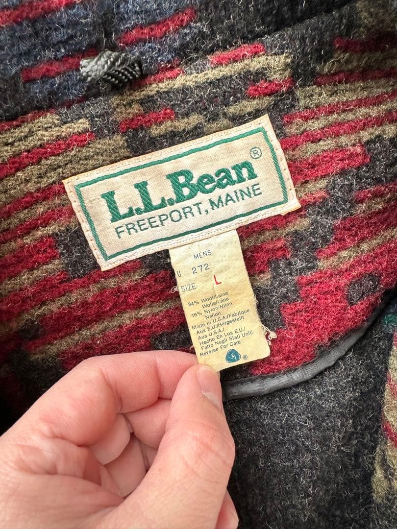 【希少】80s 90s L.L.Bean ウールジャケット コート usa製