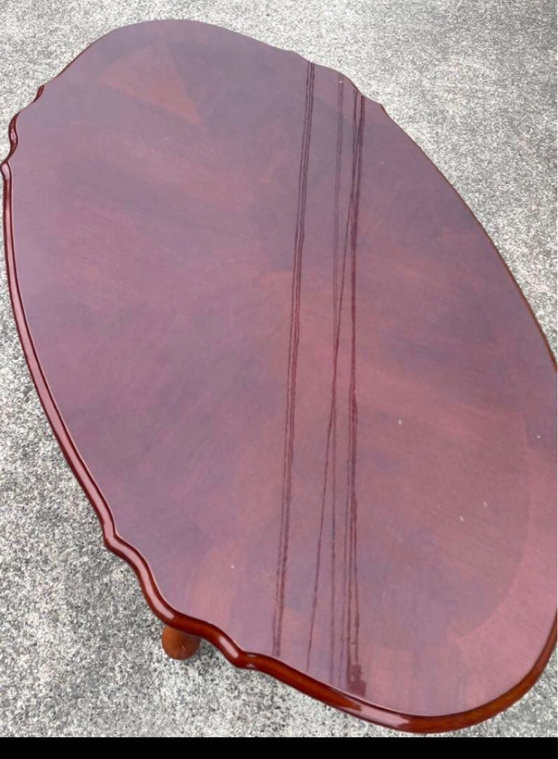 人気の猫脚　レア品　果林　センターテーブル　かなり頑丈です。