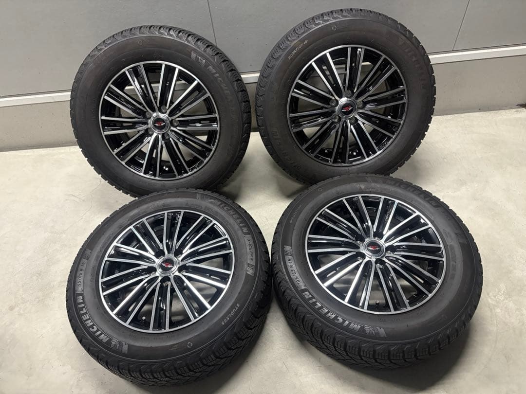 みっちゃん① 195/65R15 スタッドレス　pcd100 ミシュラン