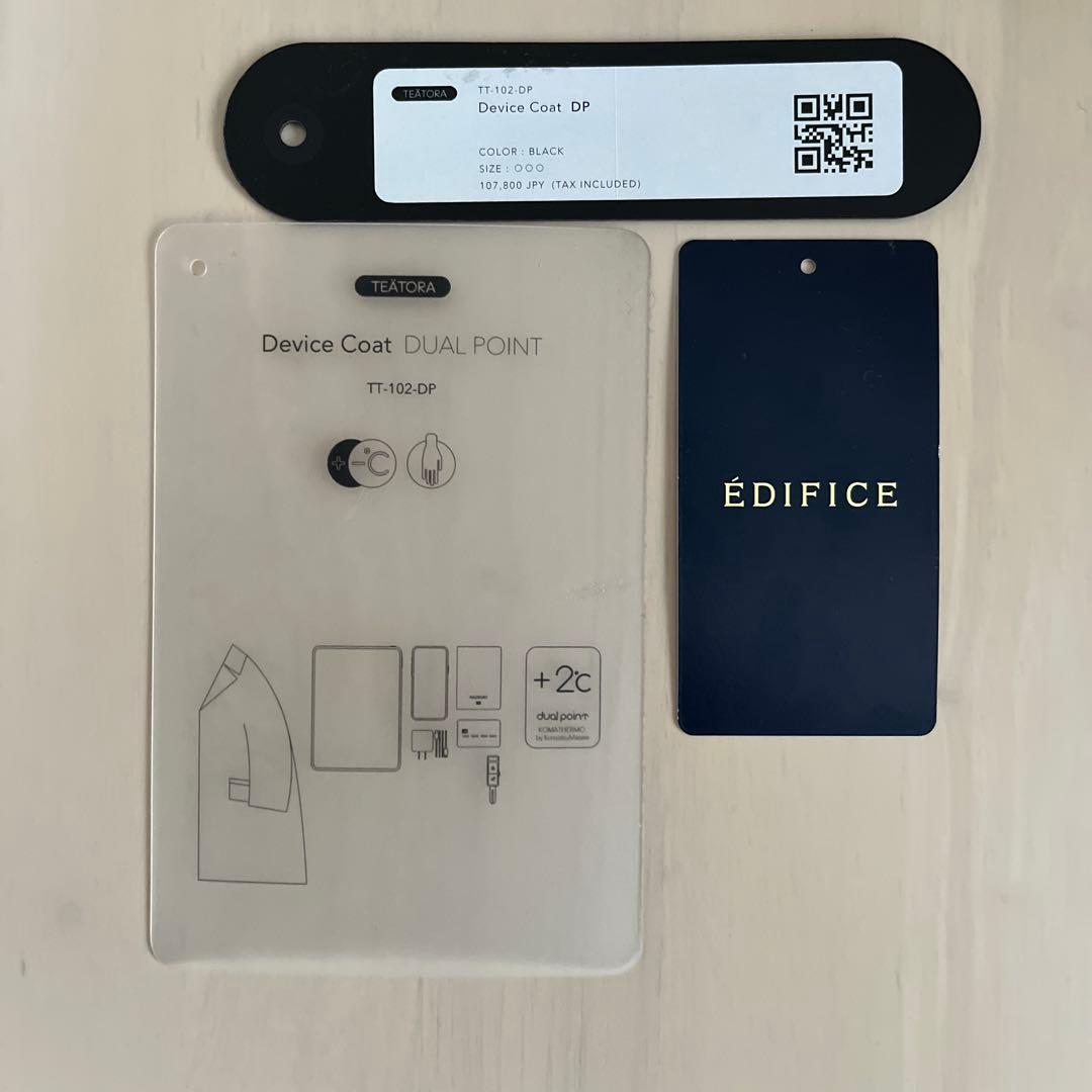 TEATORA Device Coat DUAL POINT サイズ3（X L）