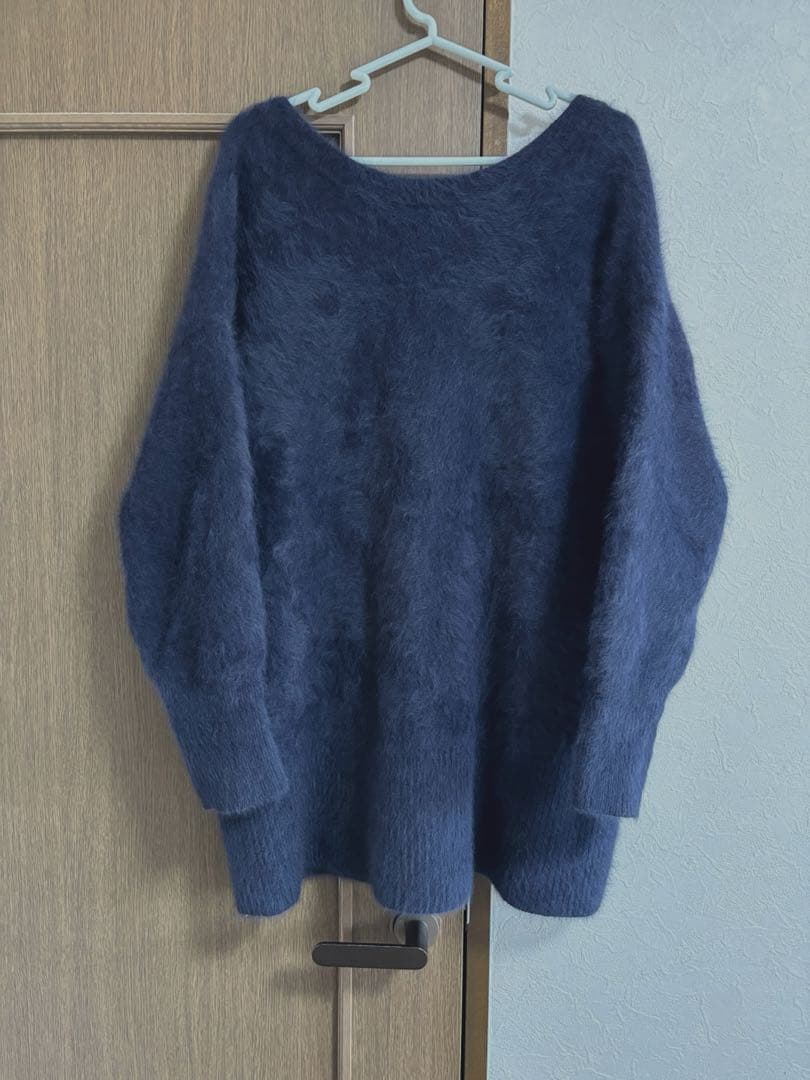 完売カレンソロジーFOXカシミヤVネックニットプルオーバー