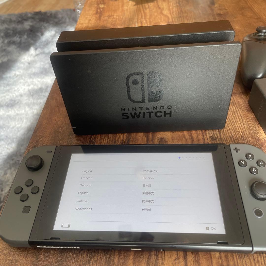 【箱無し】Nintendo Switch 本体　スマブラセット