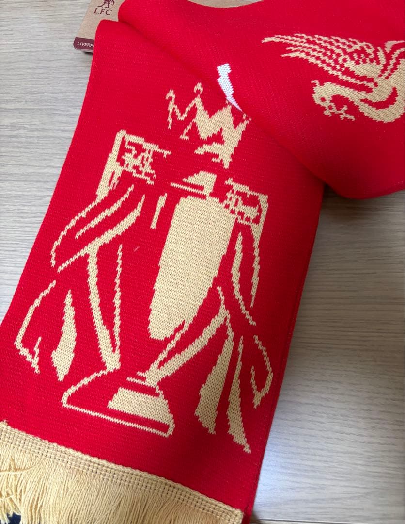 【即日発送】リヴァプール 2025優勝記念オフィシャル マフラー【限定品】