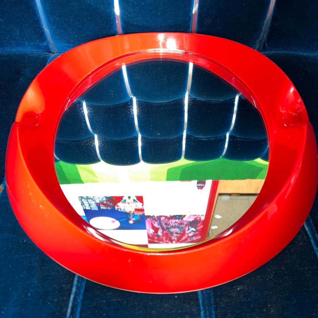 bomboa スペースエイジ ウォールミラー 壁がけミラー プラ製 ヴィンテージ