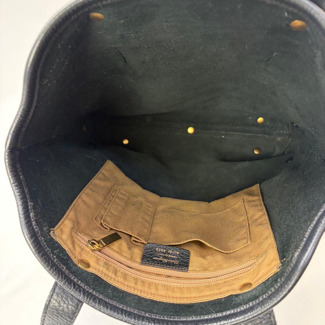 サルヴァトーレフェラガモ トートバッグ ビジネス レザー ブリーフケース メンズ