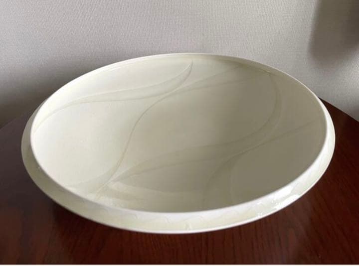 【未使用】黄瓷 菓子器 5