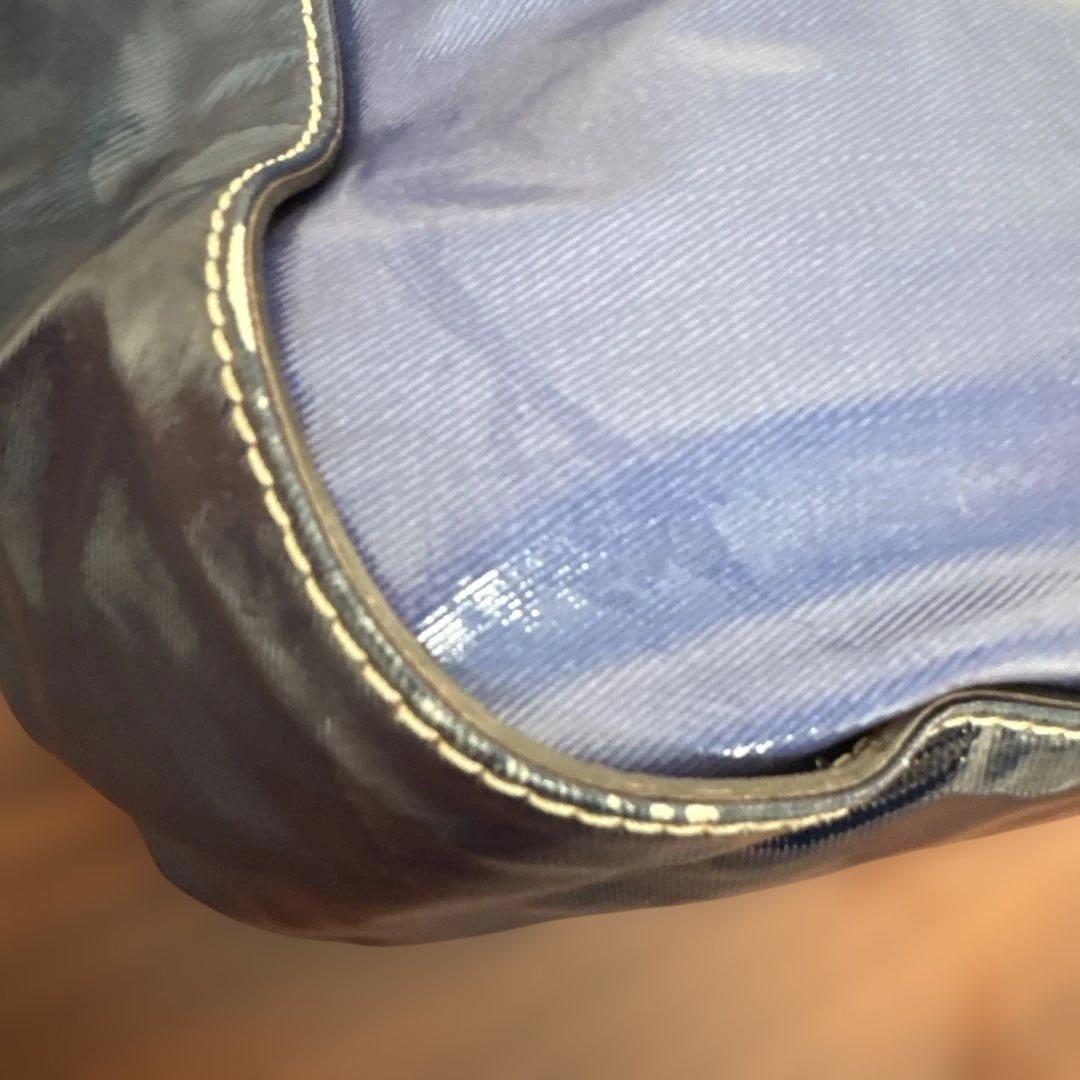 【美品】TOD'S トッズ 2way トートバッグ ショルダーバッグ ネイビー