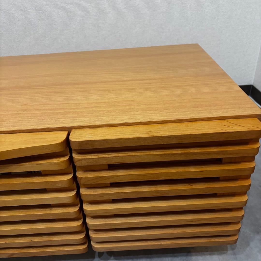 北欧風 テレビボード 120cm幅 ローボード ナチュラル