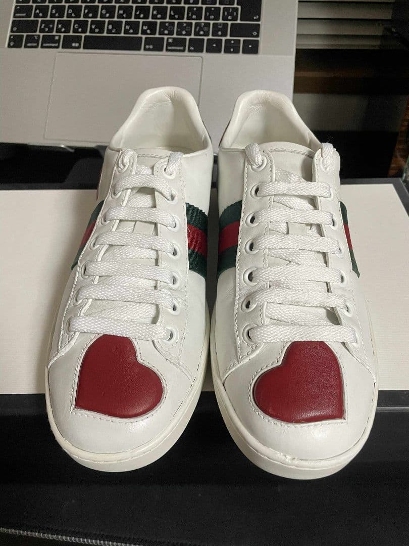Gucci ハートモチーフ スニーカー