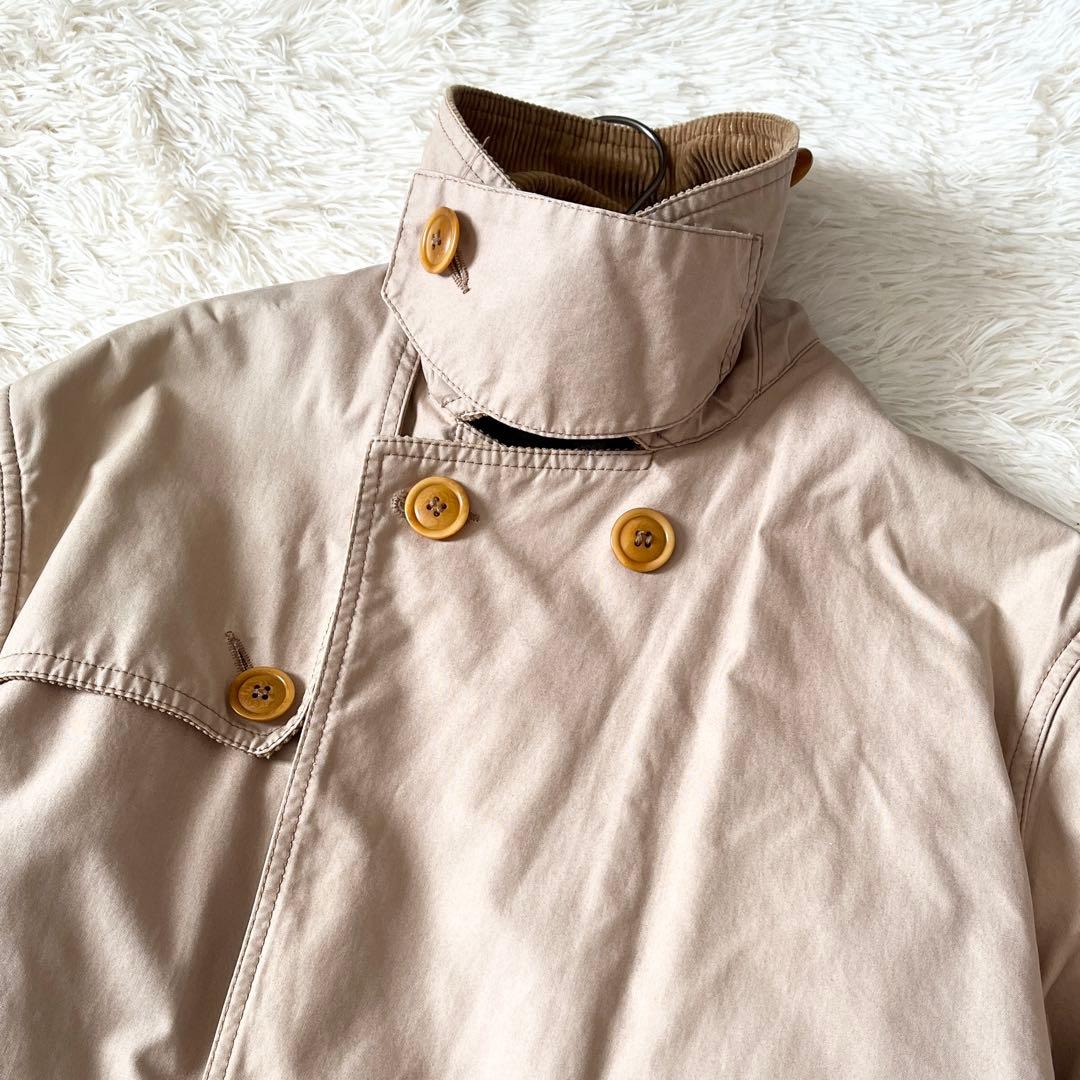 Barbour アーバンリサーチ別注　リネン　ベージュ トレンチコート