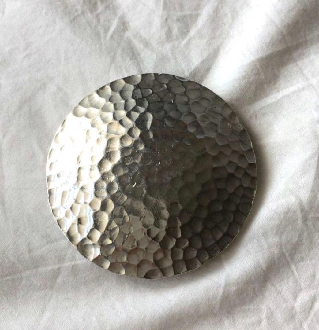 ビンテージ　REDMOON　シルバー　バックル　SILVER　たたき　鎚目