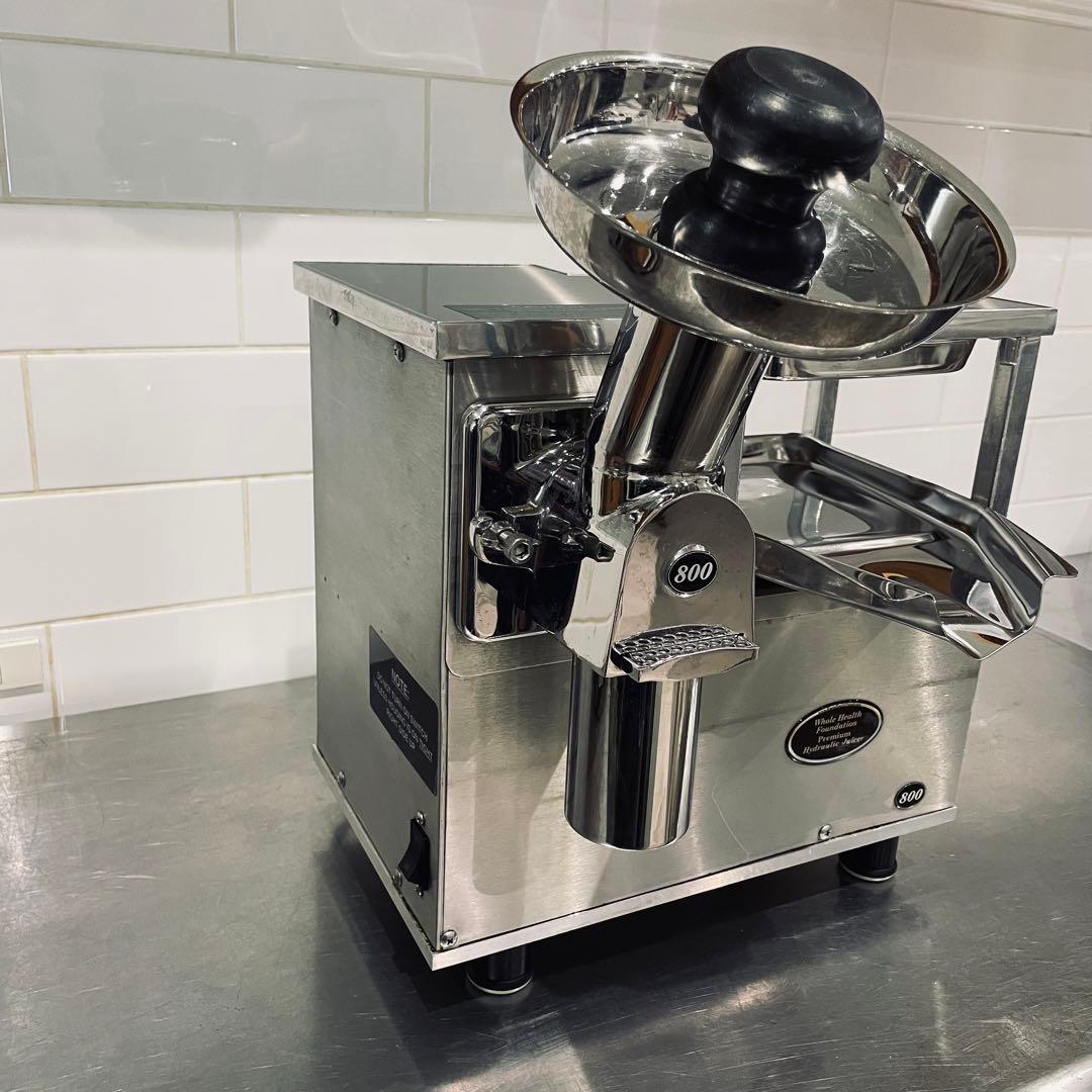 ノーウォークジューサー Whole Health Foundation ステン