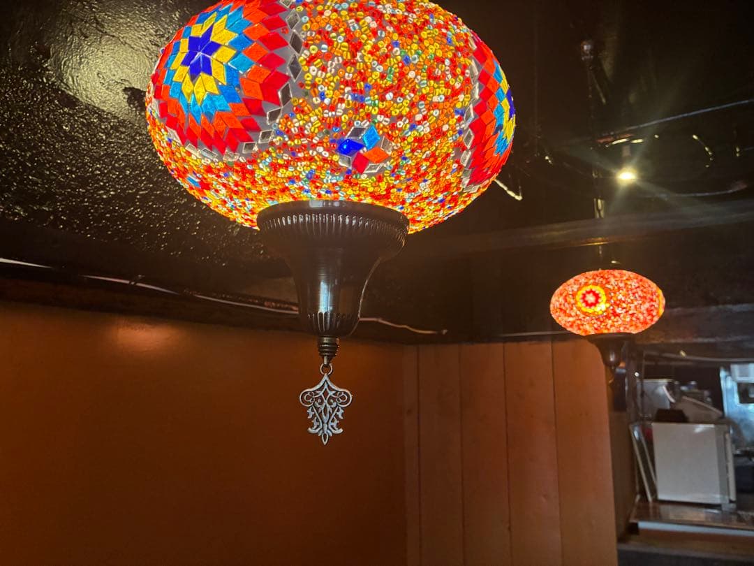 モザイクガラス ペンダントライト