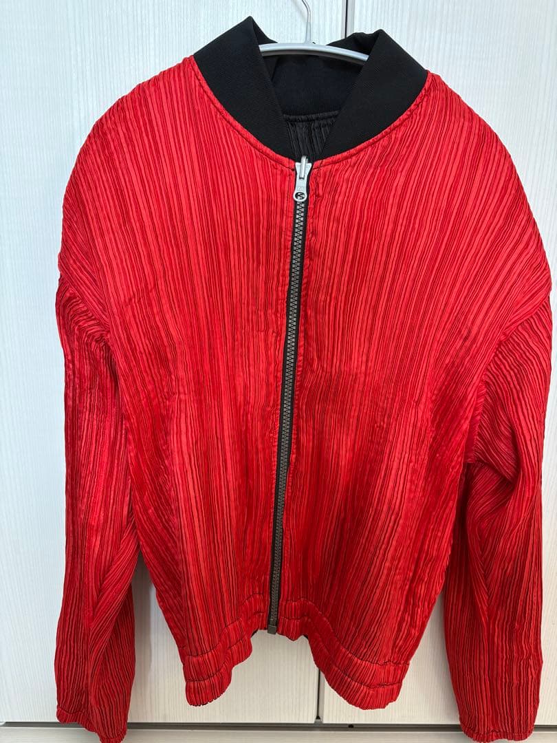 ISSEY MIYAKE MEN プリーツ MA-1 ジャケット ブルゾン