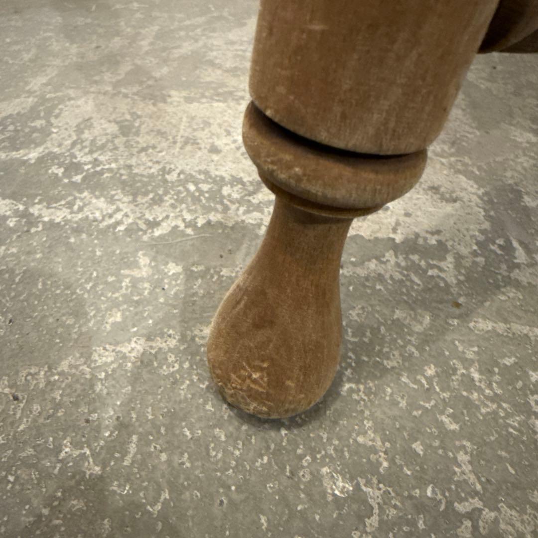 chiezouヴィンテージ　木製サイドテーブル　剥離