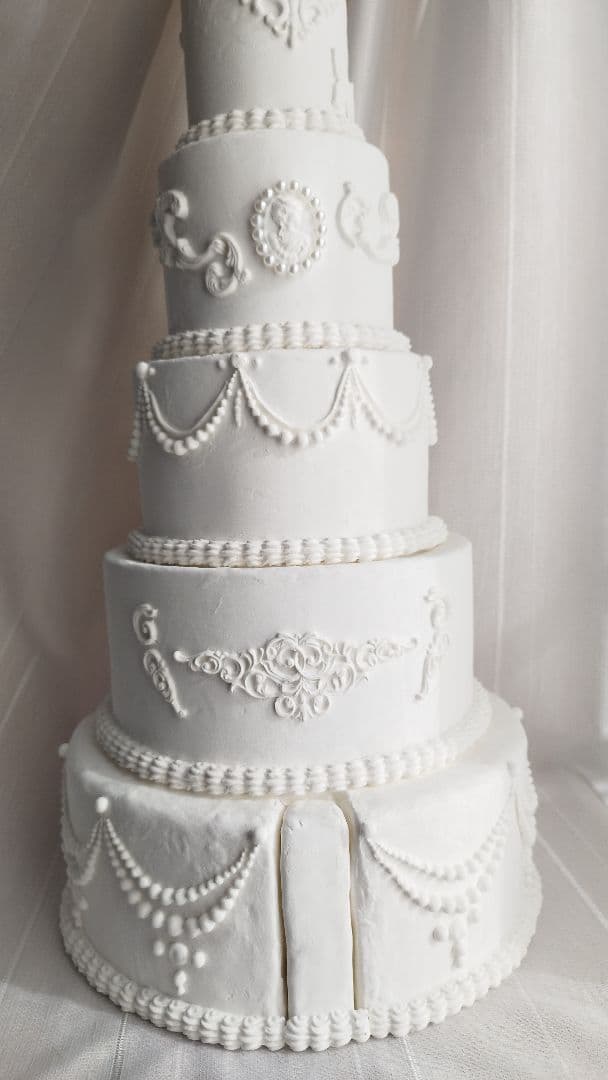 超bigウェディングクレイケーキ